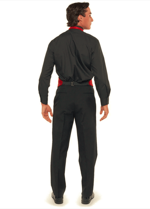 Ryan Ensemble with Black Pleated Wing-tip Shirt-Cousins Concert Attire-SMITH WALBRIDGE BAND PRODUCTS
