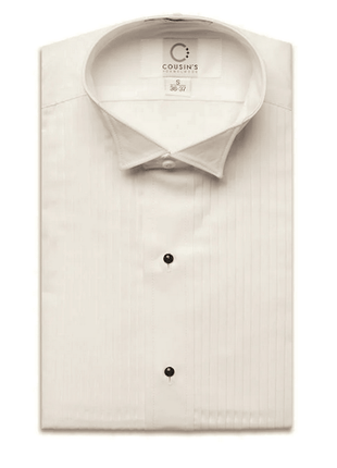 Men's Marcello Pleated Wing-Tip Collar Shirt Package-Cousins Concert Attire-SMITH WALBRIDGE BAND PRODUCTS