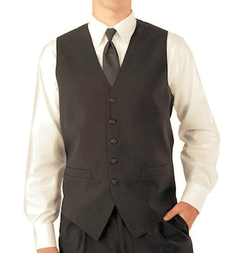 Isaiah Dress Black Shirt, Vest and Tie Package Isaiah Dress Black Shirt, Vest and Tie Package