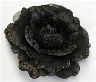 Black Rose Decorative Pin-Cousins Concert Attire-SMITH WALBRIDGE BAND PRODUCTS