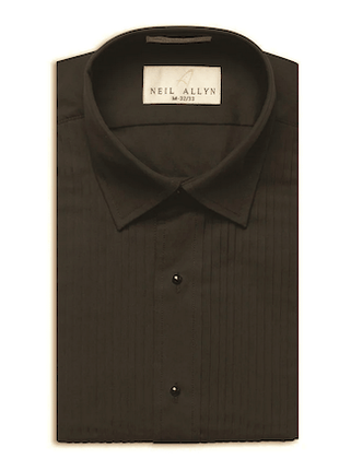 Ryan Boys Ensemble with Black Pleated Lay-down Collar Shirt-Cousins Concert Attire-SMITH WALBRIDGE BAND PRODUCTS