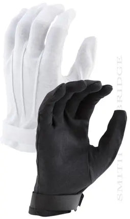 Cotton Velcro Band Gloves-Director's Showcase-SMITH WALBRIDGE BAND PRODUCTS