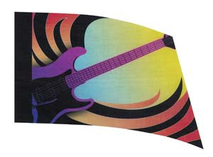 Digital Print Flag #006 Color Guard Flag-Styleplus-SMITH WALBRIDGE BAND PRODUCTS