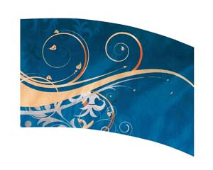 Digital Print Flag #025 Color Guard Flag-Styleplus-SMITH WALBRIDGE BAND PRODUCTS