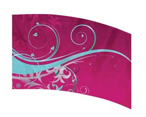 Digital Print Flag #026 Color Guard Flag-Styleplus-SMITH WALBRIDGE BAND PRODUCTS