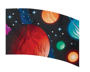 Digital Print Flag #047 Color Guard Flag-Styleplus-SMITH WALBRIDGE BAND PRODUCTS