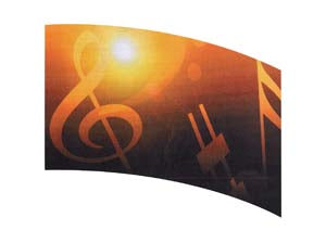 Digital Print Flag #072 Color Guard Flag-Styleplus-SMITH WALBRIDGE BAND PRODUCTS