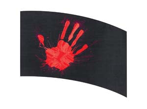Digital Print Flag #121 Color Guard Flag-Styleplus-SMITH WALBRIDGE BAND PRODUCTS