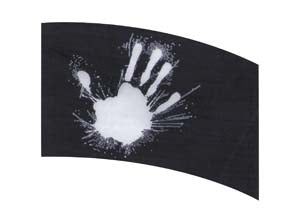 Digital Print Flag #125 Color Guard Flag-Styleplus-SMITH WALBRIDGE BAND PRODUCTS