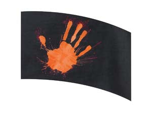 Digital Print Flag #127 Color Guard Flag-Styleplus-SMITH WALBRIDGE BAND PRODUCTS