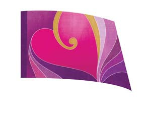 Digital Print Flag #139 Color Guard Flag-Styleplus-SMITH WALBRIDGE BAND PRODUCTS