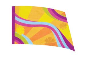 Digital Print Flag #143 Color Guard Flag-Styleplus-SMITH WALBRIDGE BAND PRODUCTS