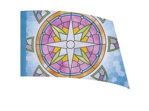Digital Print Flag #155 Color Guard Flag-Styleplus-SMITH WALBRIDGE BAND PRODUCTS