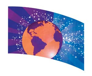 Digital Print Flag #179 Color Guard Flag-Styleplus-SMITH WALBRIDGE BAND PRODUCTS