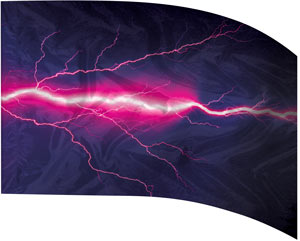 Digital Print Flag #426 Color Guard Flag-Styleplus-SMITH WALBRIDGE BAND PRODUCTS