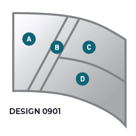 Design Your Own Flags- Design 0901-Director's Showcase-SMITH WALBRIDGE BAND PRODUCTS
