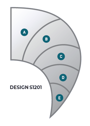 Design Your Own Flags- Design S1201-Director's Showcase-SMITH WALBRIDGE BAND PRODUCTS