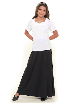 Daphne Concert Top (Youth)-Cousins Concert Attire-SMITH WALBRIDGE BAND PRODUCTS
