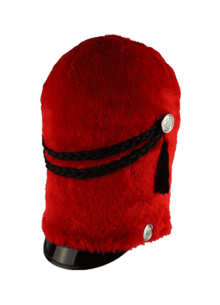 Domed Faux Fur - 4580 Marching Busby-SHAKOMASTER-SMITH WALBRIDGE BAND PRODUCTS