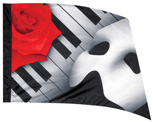 Envision F1 Color Guard Flag #300-Styleplus-SMITH WALBRIDGE BAND PRODUCTS