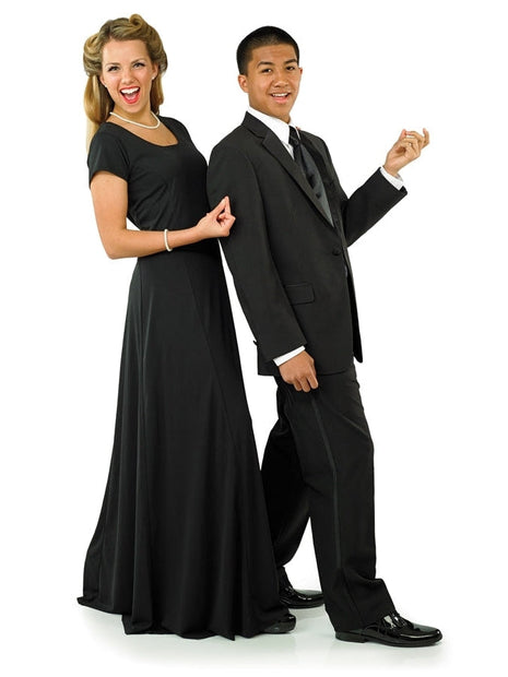 Evan White Pleated Shirt Tuxedo Package