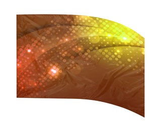 Glamour Digital Color Guard Flag-Gold-Styleplus-SMITH WALBRIDGE BAND PRODUCTS