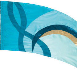 771305 Color Guard Flag-Director's Showcase-SMITH WALBRIDGE BAND PRODUCTS