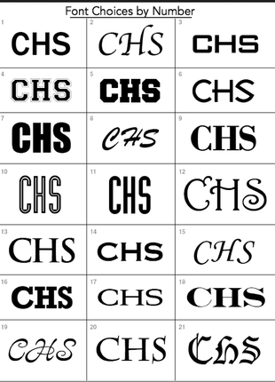 Font-Choices-by-number-Cousins-Robes