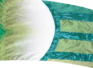 Cosmatic Hybrid Flag-Teal-Styleplus-SMITH WALBRIDGE BAND PRODUCTS