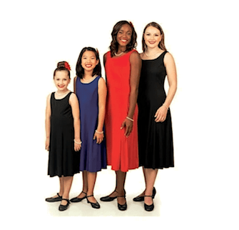 Hannah- Swing Dress-Cousins Concert Attire-SMITH WALBRIDGE BAND PRODUCTS