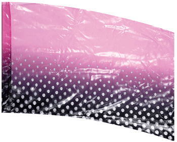 Clear Lamé Texture Color Guard Flag #04-Styleplus-SMITH WALBRIDGE BAND PRODUCTS