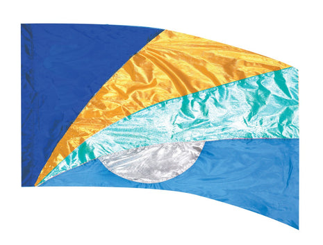 Pattern F1 # 200 Color Guard Flag-Styleplus-SMITH WALBRIDGE BAND PRODUCTS