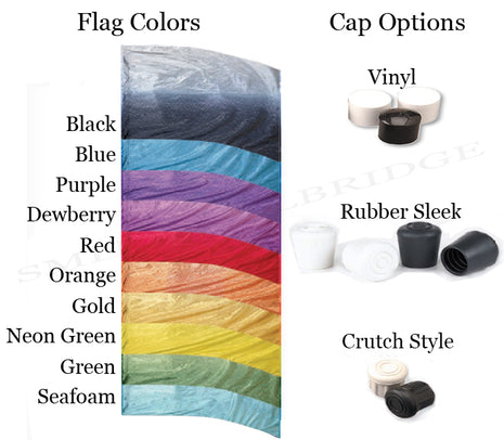 StylePlus Shaded Metallic Practice Flag Package-Styleplus-SMITH WALBRIDGE BAND PRODUCTS