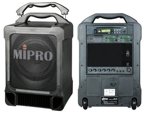 Mipro MA-707 Portable Wireless PA System-Single Channel w/CD-USB Player-Mipro-SMITH WALBRIDGE BAND PRODUCTS