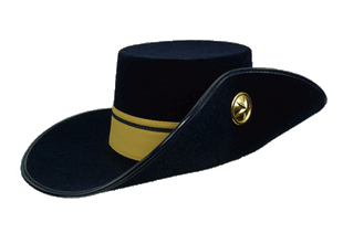 Musketeer Full Brim - 1131 Marching Headwear-SHAKOMASTER-SMITH WALBRIDGE BAND PRODUCTS
