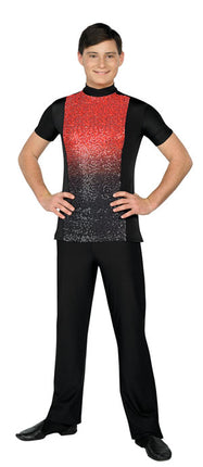 Styleplus Color to Black Plex Male Top Short Sleeve-Styleplus-SMITH WALBRIDGE BAND PRODUCTS