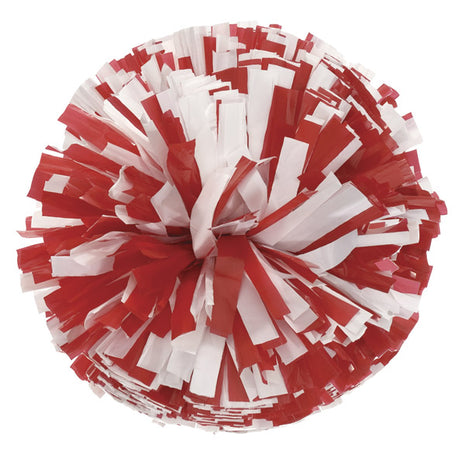 Plastic Show Poms Two Color Mixed-Pepco Poms-SMITH WALBRIDGE BAND PRODUCTS
