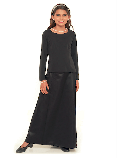 Rosalena Youth Floor Length Concert Skirt-Cousins Concert Attire-SMITH WALBRIDGE BAND PRODUCTS
