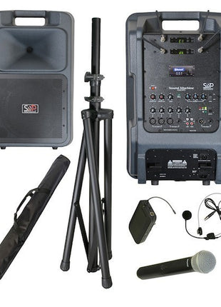Sound Projections SM-5 Dual headset & handheld UHF wireless w/OPT-600 Bluetooth-SOUND PROJECTIONS-SMITH WALBRIDGE BAND PRODUCTS