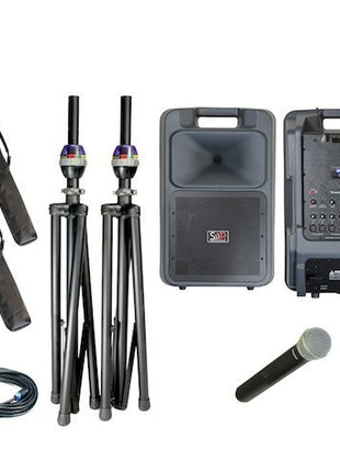 Sound Projections SM-5 Deluxe Handheld Wireless Package w/OPT-600 & Comp Speaker-SOUND PROJECTIONS-SMITH WALBRIDGE BAND PRODUCTS