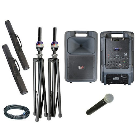Sound Projections SM-5 Deluxe Handheld Wireless Package w/OPT-600 & Comp Speaker-SOUND PROJECTIONS-SMITH WALBRIDGE BAND PRODUCTS