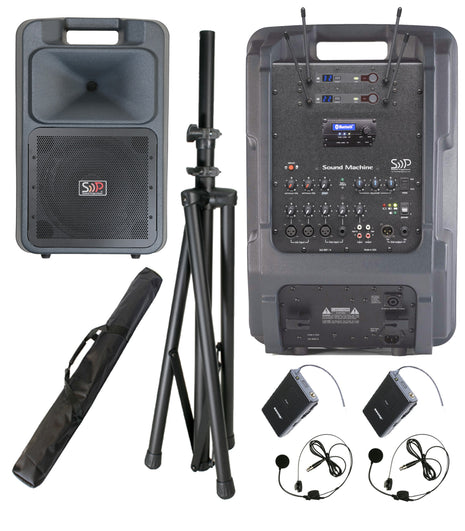 Sound Projections SM-5 Dual 60ch Digital Headset Wireless OPT-600 BlueTooth package-SOUND PROJECTIONS-SMITH WALBRIDGE BAND PRODUCTS
