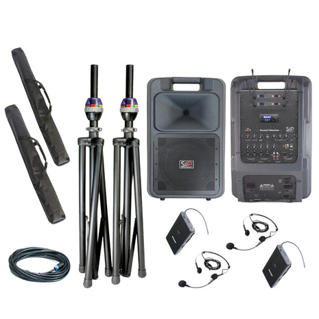 Sound Projections SM-5 Deluxe w/Dual Digital Wireless Systems, OPT-600 Bluetooth & Comp Speaker-SOUND PROJECTIONS-SMITH WALBRIDGE BAND PRODUCTS