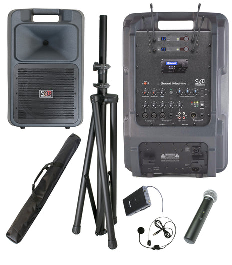 Sound Projections SM-5 60ch Digital Headset and Handheld Wireless OPT-600 pkg-SOUND PROJECTIONS-SMITH WALBRIDGE BAND PRODUCTS