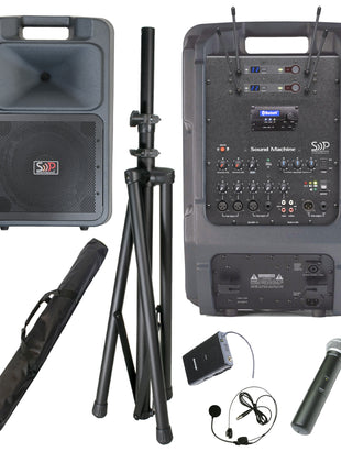 Sound Projections SM-5 60ch Digital Headset and Handheld Wireless OPT-600 pkg-SOUND PROJECTIONS-SMITH WALBRIDGE BAND PRODUCTS
