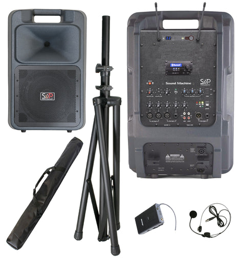 Sound Projections SM-5 with 60ch. Digital headset wireless OPT-600 BlueTooth package-SOUND PROJECTIONS-SMITH WALBRIDGE BAND PRODUCTS