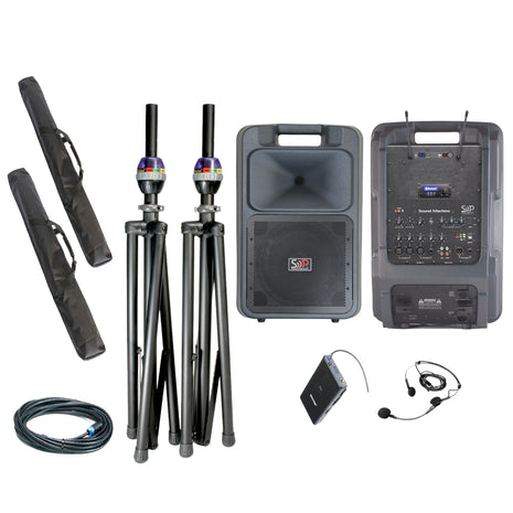Sound Projections SM-5D Deluxe 60ch Digital Headset Wireless OPT-600 Pkg with Comp Speaker-SOUND PROJECTIONS-SMITH WALBRIDGE BAND PRODUCTS