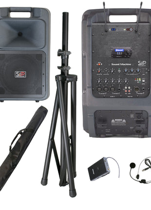 Sound Projections SM-5 with 60ch. Digital headset wireless OPT-600 BlueTooth package-SOUND PROJECTIONS-SMITH WALBRIDGE BAND PRODUCTS