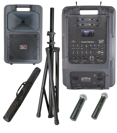 Sound Projections SM-5D Dual 60ch handheld wireless OPT-600 BlueTooth Package-SOUND PROJECTIONS-SMITH WALBRIDGE BAND PRODUCTS