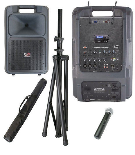 Sound Projections SM-5D with 60ch. Digital handheld wireless OPT-600 BlueTooth package-SOUND PROJECTIONS-SMITH WALBRIDGE BAND PRODUCTS